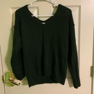 Green sweater